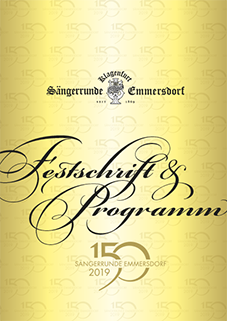 Festschrift 150 Jahre Sängerrunde Emmersdorf